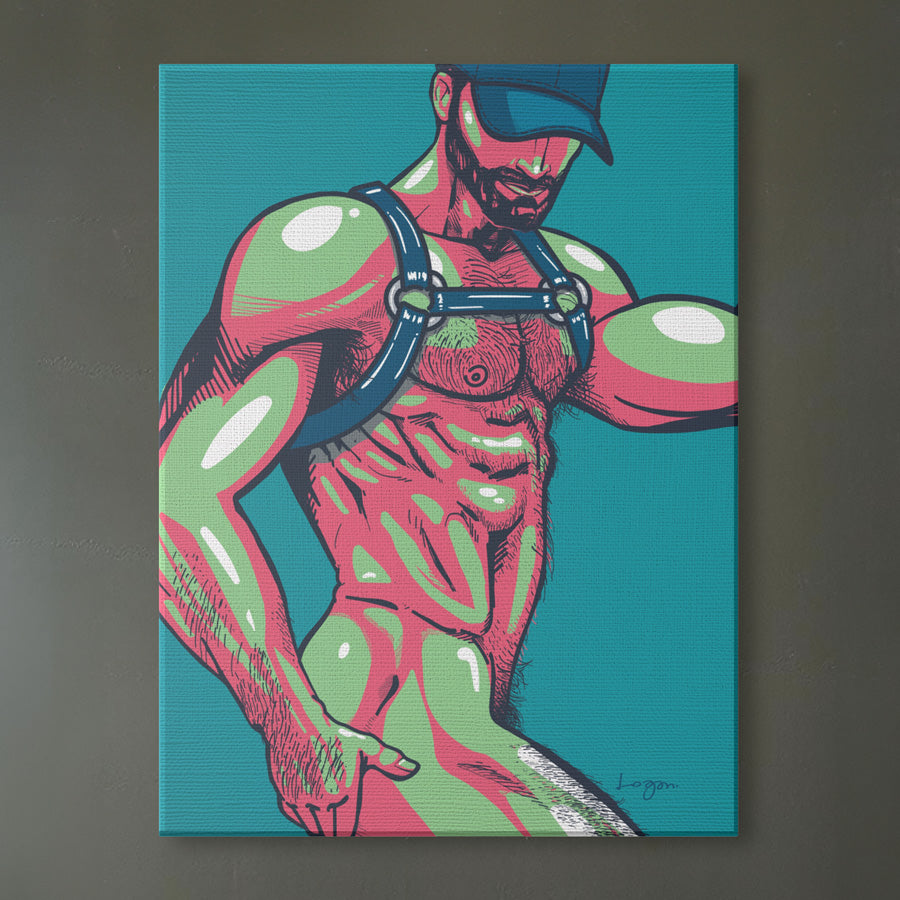 "Harness II" Canvas Art Print, Unframed