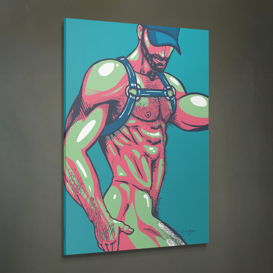 "Harness II" Canvas Art Print, Unframed
