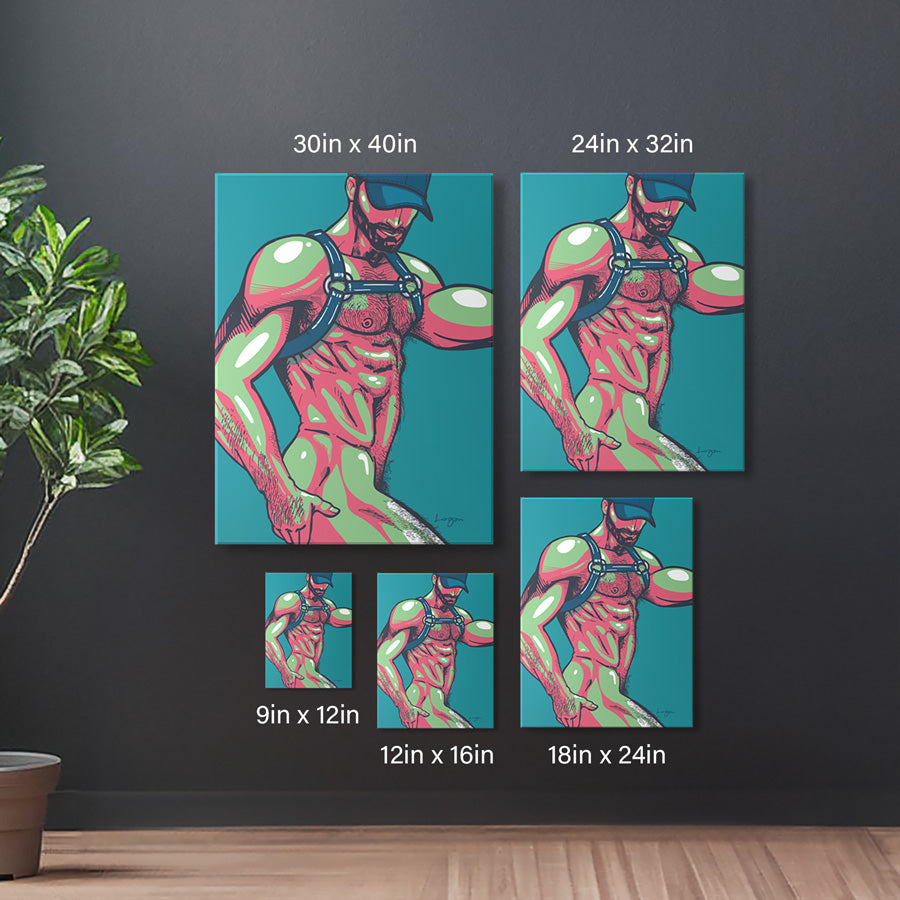 "Harness II" Canvas Art Print, Unframed