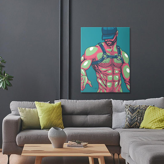 "Harness III" Canvas Art Print, Unframed