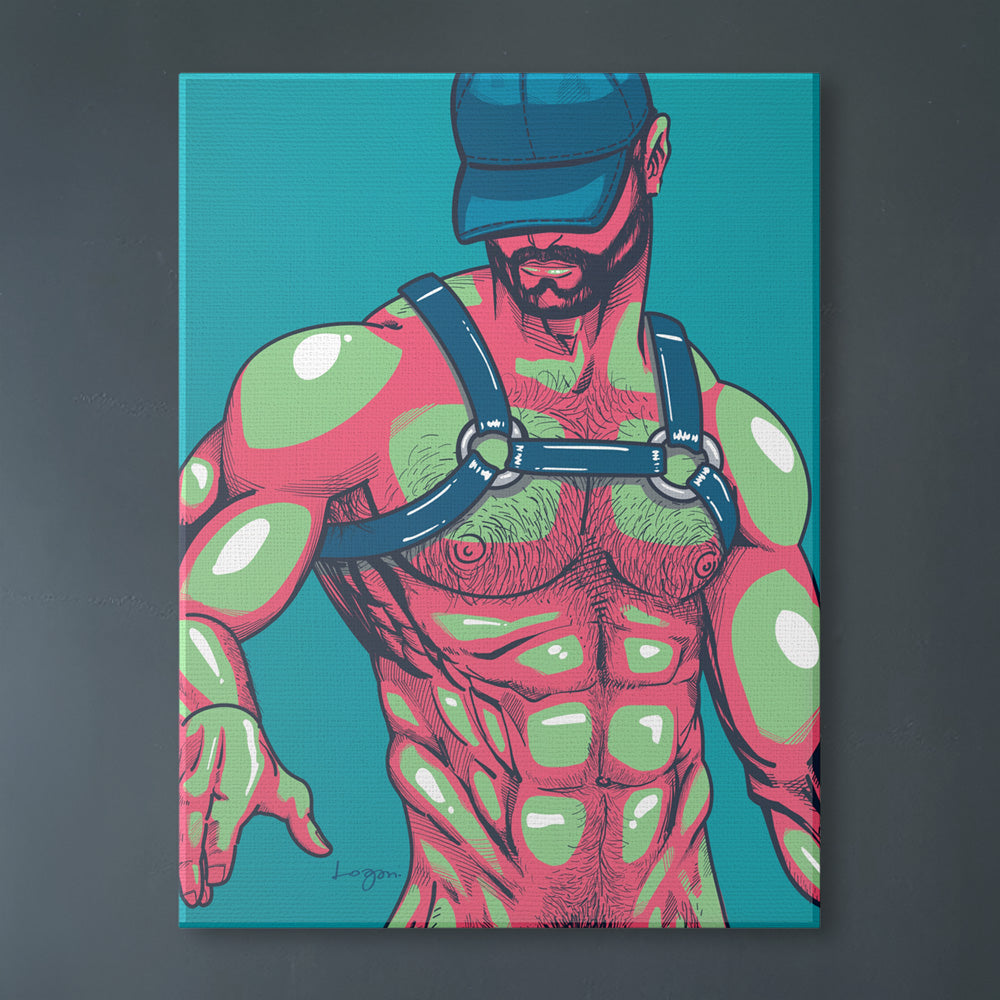 "Harness III" Canvas Art Print, Unframed