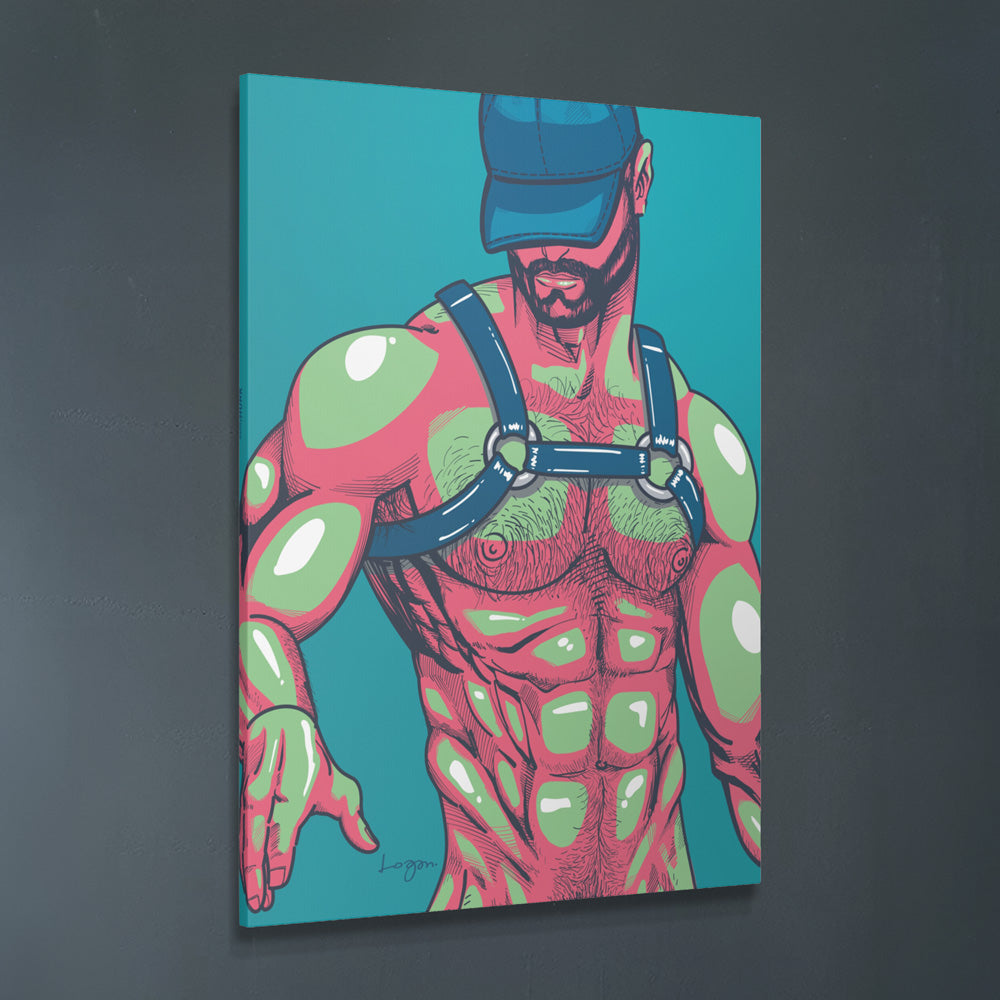 "Harness III" Canvas Art Print, Unframed
