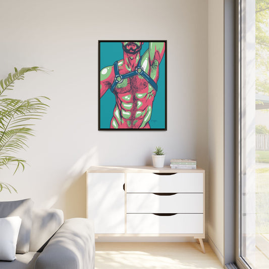 "Harness I" Canvas Art Print, Framed