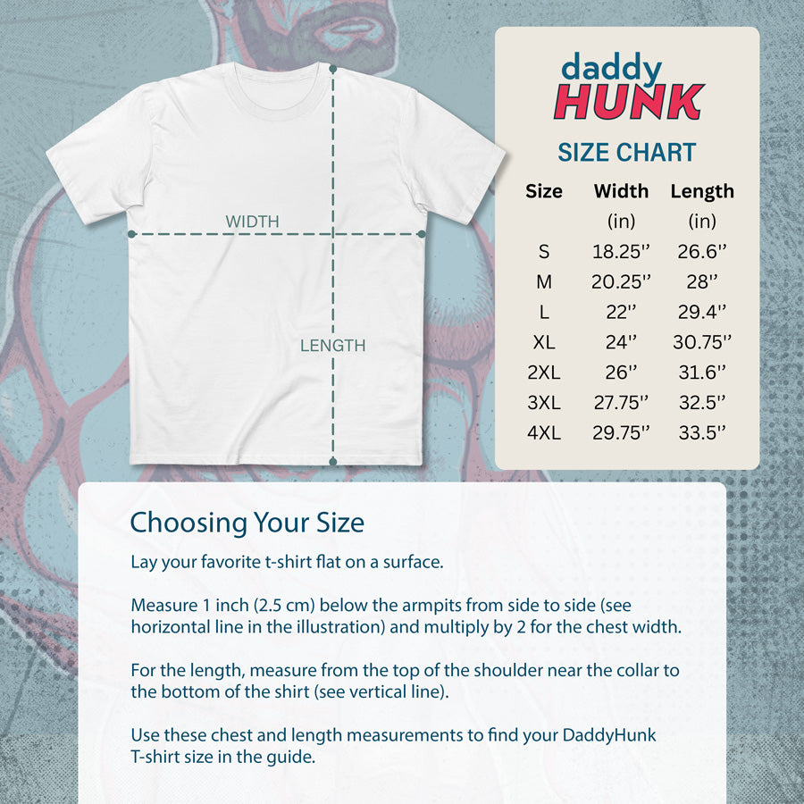 DaddyHunk Hot Men’s Tee