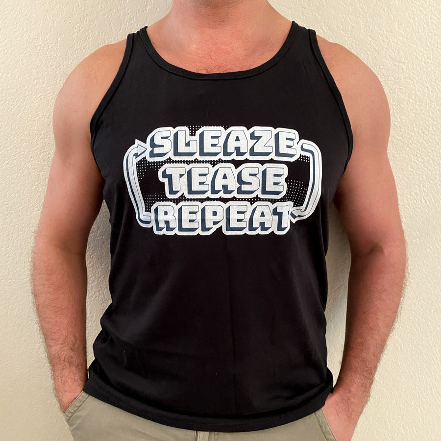 Sleaze, Tease, Repeat - Tank Top
